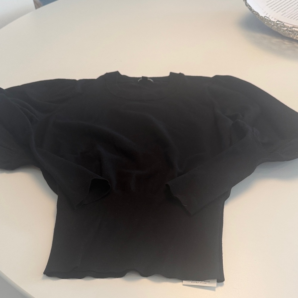 Minnie Rose Black Sweater